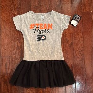 NFL Gray and Black Kids Casual Dress